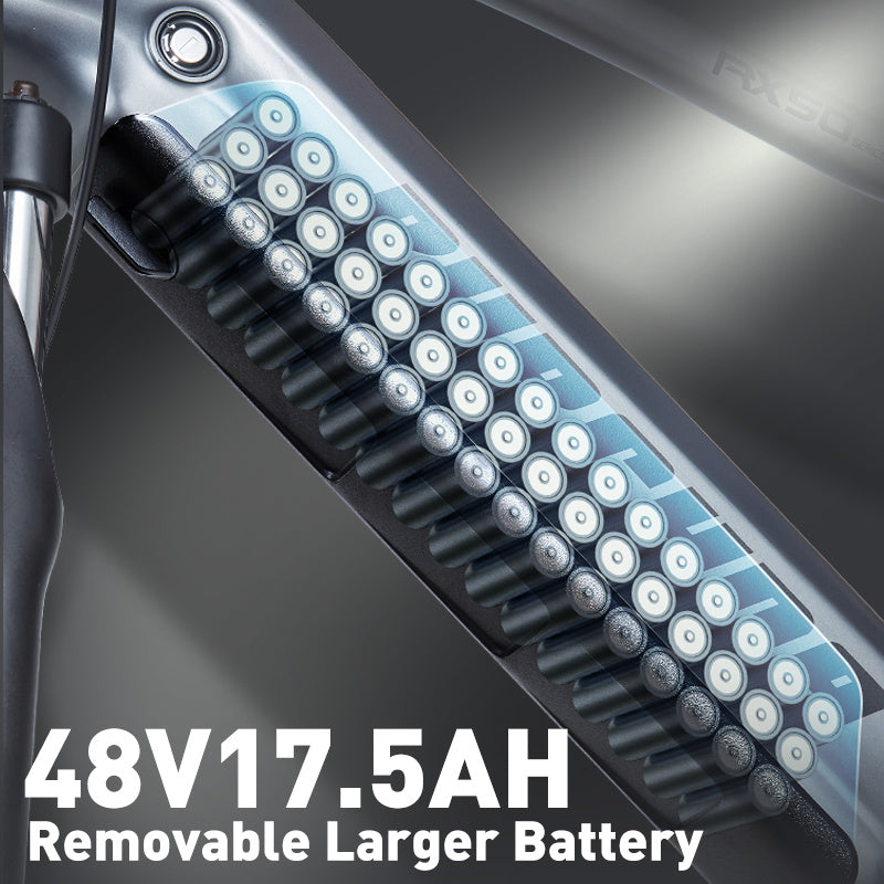 BURCHDA-RX50-26 inch snow e-bike 4.0 tires