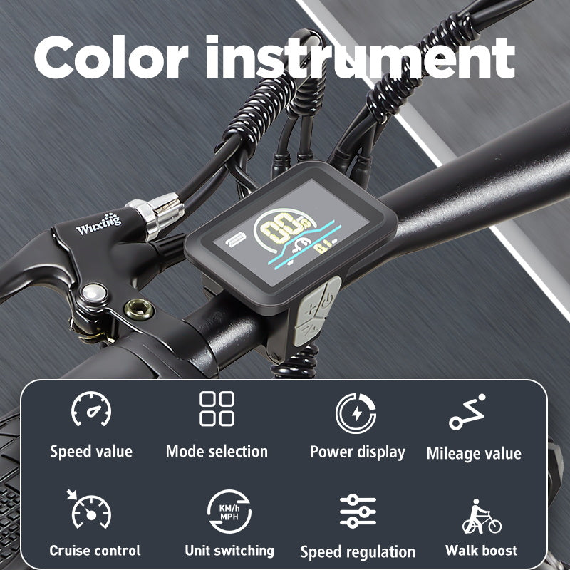 (Pre-sale) BURCHDA-RX70-27.5 inch mountain e-bike 2.8 tires