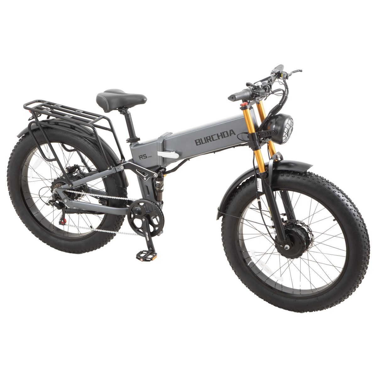 BURCHDA-R5Pro-26*4.0 Fat Tire Dual Motor Electric Bike (2026 Upgraded)