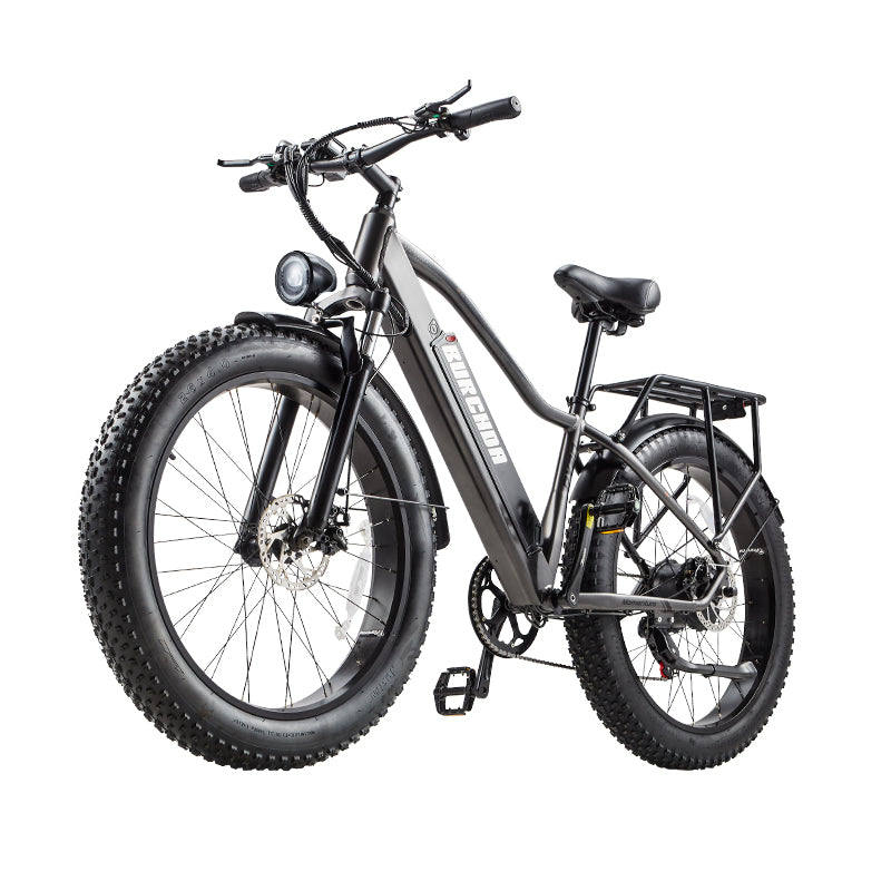 BURCHDA RX20-26 Inch Snow Electric Bike 4.0 Tires