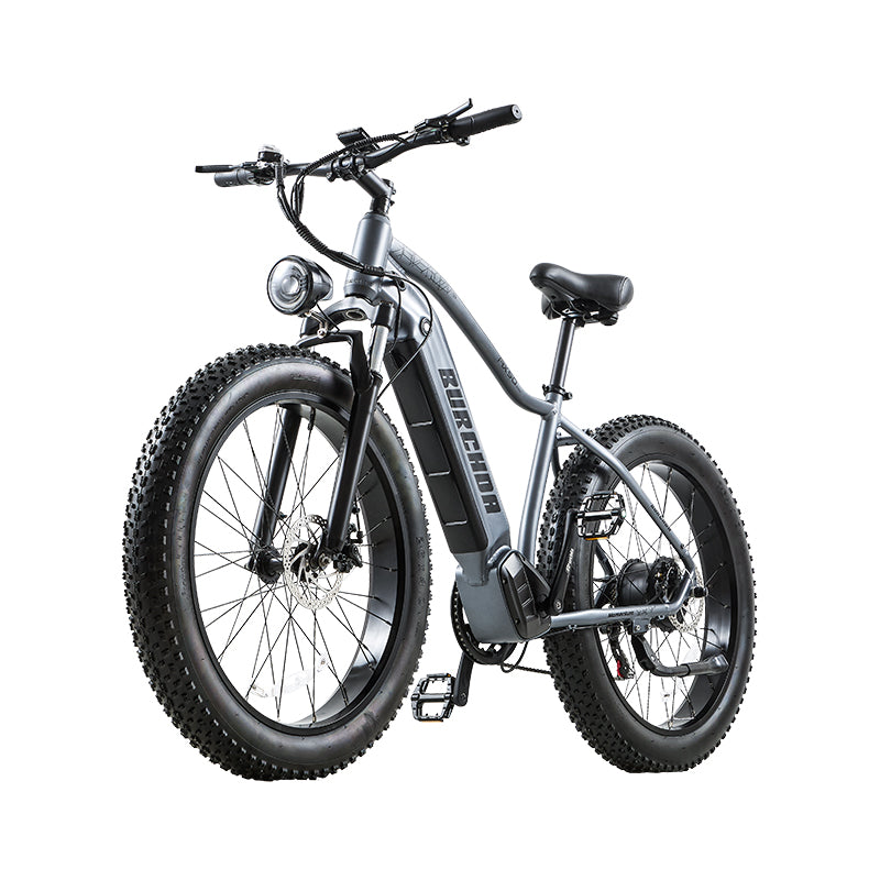 BURCHDA RX50-26 Inch Snow Electric Bike 4.0 Tires