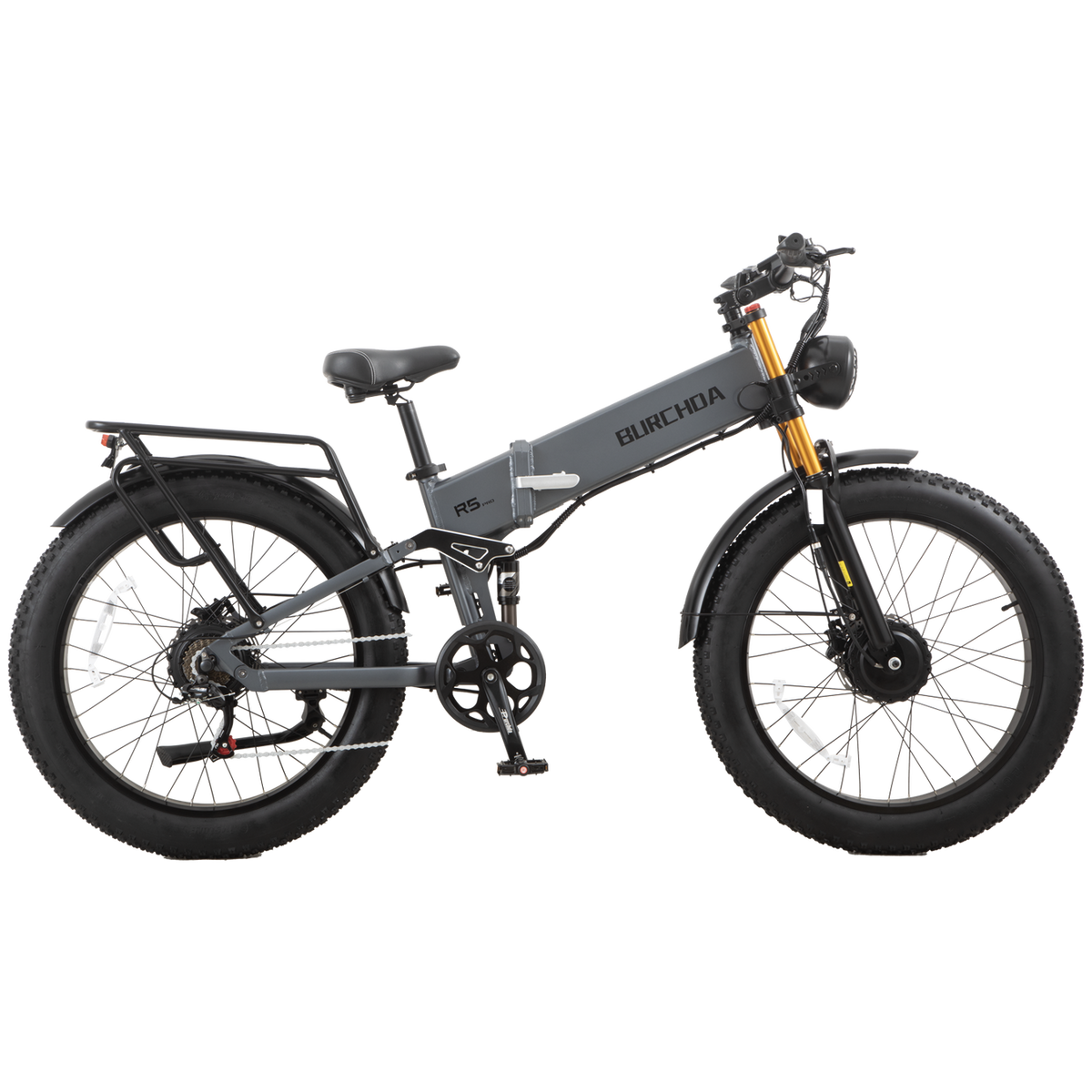 BURCHDA-R5Pro-26*4.0 Fat Tire Dual Motor Electric Bike (2026 Upgraded)