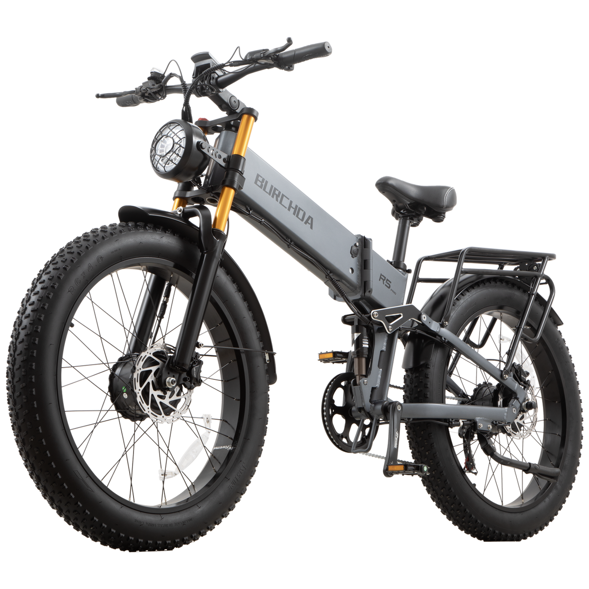 BURCHDA-R5Pro-26*4.0 Fat Tire Dual Motor Electric Bike (2026 Upgraded)
